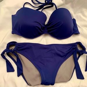 Navy Blue 34DD Bikini